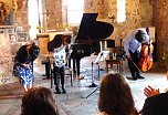 Ein tolles Konzert in der Frauenbergkirche -  nicht nur das Publikum, sondern auch die Musiker waren von diesem Kleinod Ellrichs begeistert (Foto: Hannelore und Wolfgang Pientka)