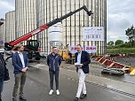Erster Spatenstich für Siloerweiterungsbau in Bad Langensalza (Foto: oas) Erster Spatenstich für Siloerweiterungsbau in Bad Langensalza (Foto: oas)