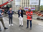 Erster Spatenstich für Siloerweiterungsbau in Bad Langensalza (Foto: oas) Erster Spatenstich für Siloerweiterungsbau in Bad Langensalza (Foto: oas)