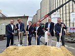 Erster Spatenstich für Siloerweiterungsbau in Bad Langensalza (Foto: oas) Erster Spatenstich für Siloerweiterungsbau in Bad Langensalza (Foto: oas)