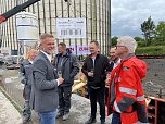 Erster Spatenstich für Siloerweiterungsbau in Bad Langensalza (Foto: oas) Erster Spatenstich für Siloerweiterungsbau in Bad Langensalza (Foto: oas)