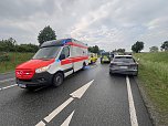 Nach der Amokfahrt eines Betrunkenen heute Abend (Foto: S.Dietzel)
