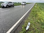 Nach der Amokfahrt eines Betrunkenen heute Abend (Foto: S.Dietzel)