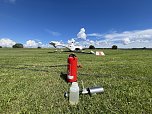 Flugzeugunfall in Bielen (Foto: S.Dietzel)