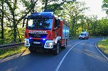 Schwerer Unfall bei Bendeleben (Foto: S. Dietzel)