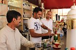 Er&ouml;ffnungsfeier mit geladenen G&auml;sten im Punjabi Bad&acute;sha (Foto: Eva Maria Wiegand)