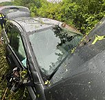 Unfall bei Nordhausen (Foto: S.Dietzel)