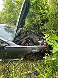 Unfall bei Nordhausen (Foto: S.Dietzel)
