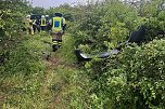 Unfall bei Nordhausen (Foto: S.Dietzel)