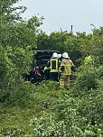 Unfall bei Nordhausen (Foto: S.Dietzel)