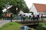 Beim Zieleinlauf im Riedgraben (Foto: oas)