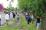 Beim Zieleinlauf im Riedgraben (Foto: oas)