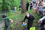 Beim Zieleinlauf im Riedgraben (Foto: oas)