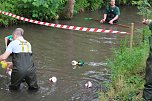 Beim Zieleinlauf im Riedgraben (Foto: oas)