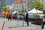 Knax Kinderfest auf dem Parkplatz der Kreissparkasse (Foto: agl) Knax Kinderfest auf dem Parkplatz der Kreissparkasse (Foto: agl)