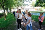 Kreative Ideen im Schulgarten des F&ouml;rderzentrums Pestalozzi (Foto: agl)