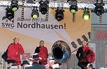 Gro&szlig;e Volksfeststimmung am 2. Tag auf dem Rolandsfest in Nordhausen (Foto: Peter Blei)