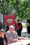 Gro&szlig;e Volksfeststimmung am 2. Tag auf dem Rolandsfest in Nordhausen (Foto: Peter Blei)