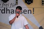 Gro&szlig;e Volksfeststimmung am 2. Tag auf dem Rolandsfest in Nordhausen (Foto: Peter Blei)