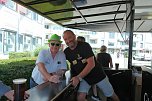 Gro&szlig;e Volksfeststimmung am 2. Tag auf dem Rolandsfest in Nordhausen (Foto: Peter Blei)