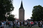 Gro&szlig;e Volksfeststimmung am 2. Tag auf dem Rolandsfest in Nordhausen (Foto: Peter Blei)