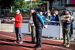 Verabschiedung einer Legende im Schulsport. Uwe R&uuml;diger geht in den Ruhestand (Foto: Christoph Keil)