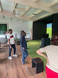 Besuch aus Angola zu Gast im Golfpark (Foto: Anja Barth)