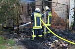 Zwei Br&auml;nde am selben Haus (Foto: S. Dietzel)