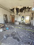 Zwei Br&auml;nde am selben Haus (Foto: S. Dietzel)