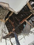 Zwei Br&auml;nde am selben Haus (Foto: S. Dietzel)