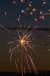 Feuerwerk zum Brunnenfest 2024 (Foto: Michael Osinzew)