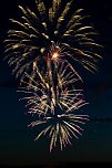 Feuerwerk zum Brunnenfest 2024 (Foto: Michael Osinzew)
