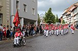 Gro&szlig;er festlicher Umzug zum 211. Brunnenfest in Bad Langensalza (Foto: Eva Maria Wiegand)