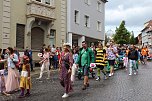 Gro&szlig;er festlicher Umzug zum 211. Brunnenfest in Bad Langensalza (Foto: Eva Maria Wiegand)