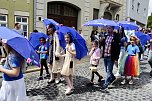 Gro&szlig;er festlicher Umzug zum 211. Brunnenfest in Bad Langensalza (Foto: Eva Maria Wiegand)