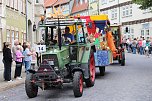 Gro&szlig;er festlicher Umzug zum 211. Brunnenfest in Bad Langensalza (Foto: Eva Maria Wiegand)
