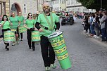 Farbenfroher Festumzug zum 211. Brunnenfest in Bad Langensalza (Foto: Eva Maria Wiegand)