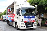 Farbenfroher Festumzug zum 211. Brunnenfest in Bad Langensalza (Foto: Eva Maria Wiegand)