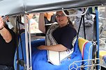 211. Brunnenfestumzug in Bad Langensalza mit vielen fr&ouml;hlichen Akteuren (Foto: Eva Maria Wiegand)