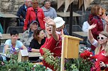 Teilnehmerinnen und Teilnehmer des Festumzuges zum 211. Brunnenfest in Bad Langensalza  (Foto: Eva Maria Wiegand)