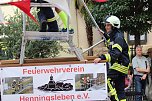 Teilnehmerinnen und Teilnehmer des Festumzuges zum 211. Brunnenfest in Bad Langensalza  (Foto: Eva Maria Wiegand)