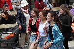 Teilnehmerinnen und Teilnehmer des Festumzuges zum 211. Brunnenfest in Bad Langensalza  (Foto: Eva Maria Wiegand)