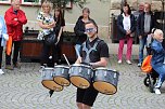 Teilnehmerinnen und Teilnehmer des Festumzuges zum 211. Brunnenfest in Bad Langensalza  (Foto: Eva Maria Wiegand)