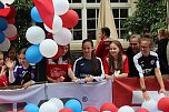 Teilnehmerinnen und Teilnehmer des Festumzuges zum 211. Brunnenfest in Bad Langensalza  (Foto: Eva Maria Wiegand)