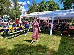 Zum Teichfest war richtig was los (Foto: Privat)