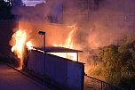 Schuppenbrand in Bleicherode (Foto: MM/JD/SD)