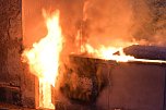 Schuppenbrand in Bleicherode (Foto: MM/JD/SD)