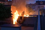 Schuppenbrand in Bleicherode (Foto: MM/JD/SD)