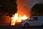 Schuppenbrand in Bleicherode (Foto: MM/JD/SD)