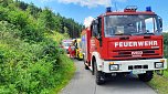 Unfall andere Talsperre Neustadt (Foto: C.Burkert) Unfall andere Talsperre Neustadt (Foto: C.Burkert)